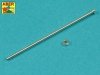 Aber 16170B Set of pins for Panther tank tracks x176 pcs / Zestaw sworzni do gąsienic czołgu Panther x176 szt  1/16